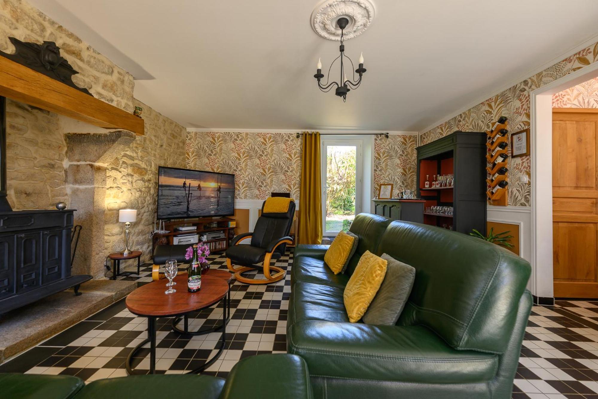 Les 13 Lavoirs D'Antan - Chambre Globe-Trotteur Saint-Pierre-Eglise Экстерьер фото